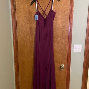 David’s bridal bridesmaid’s dress new with tags